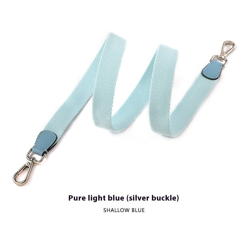 Canvas Broadband Solid Color Backpack Shoulder Strap Canvas Broadband Solid Color Backpack Shoulder Strap
